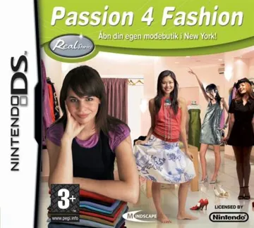 Real Stories - Passion 4 Fashion (Europe) (En,Nl,Sv,No,Da) box cover front